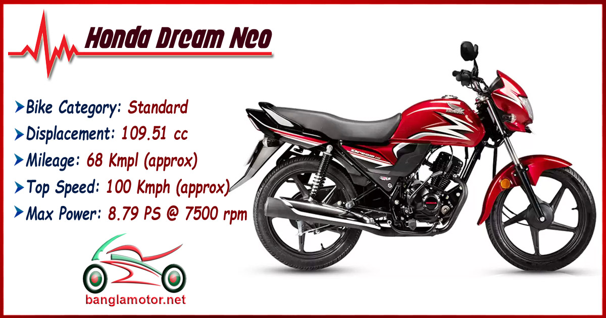 Honda Dream Neo Price in BD 2020   
