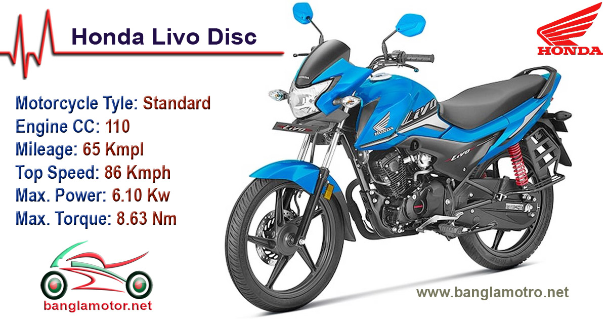 Honda Livo 110 Price In Bangladesh 2020