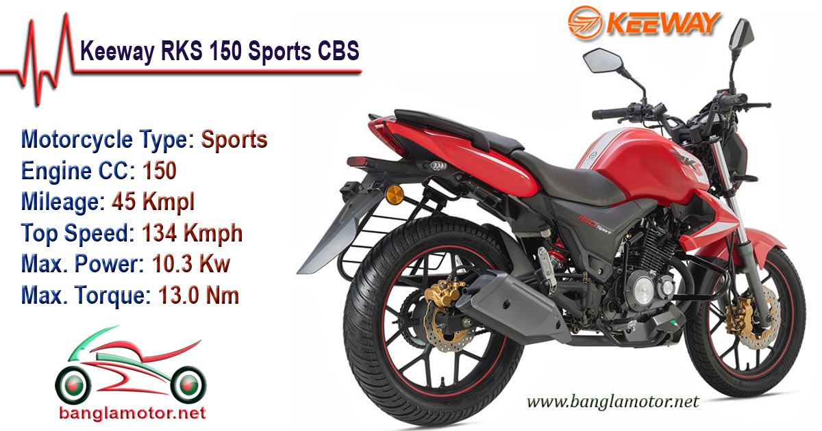 keeway rks 150 price