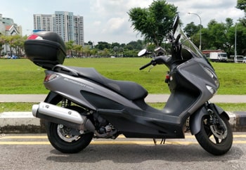 Suzuki Burgman 200 ABS Authentic Image1