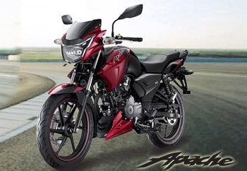 TVS Apache RTR 160 ABS Real Images