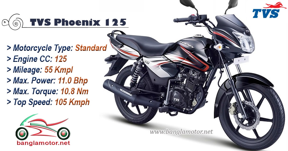 TVS Phoenix 125 | Price | Review | Specification