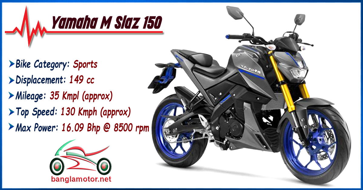 Yamaha M Slaz 150 Price In Review Specification